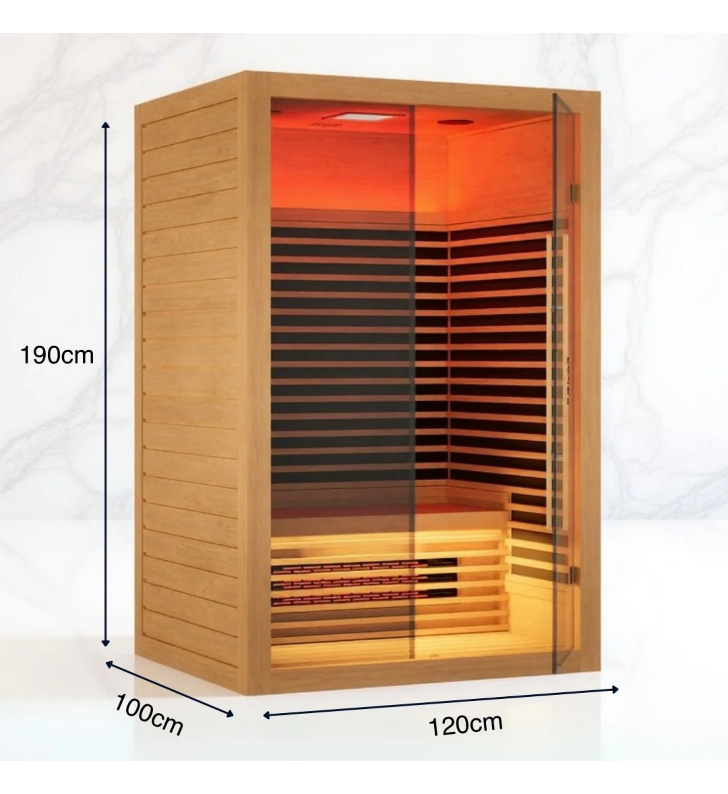 RECOVERY NOVA 2 PERSON INFRARED SAUNA