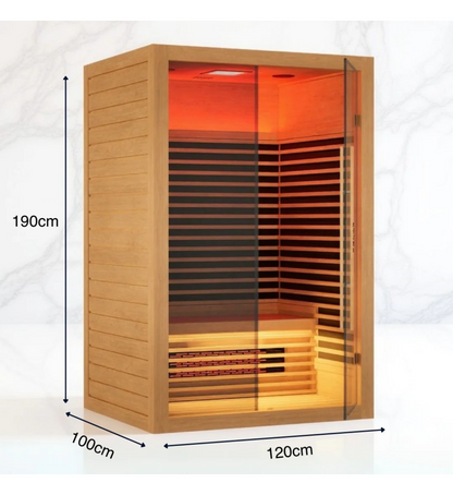 RECOVERY NOVA 2 PERSON INFRARED SAUNA