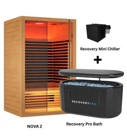 RECOVERY NOVA 2 PERSON INFRARED SAUNA