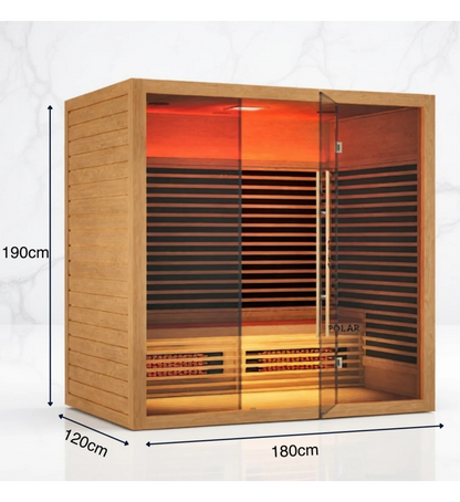 RECOVERY NOVA 4 PERSON INFRARED SAUNA