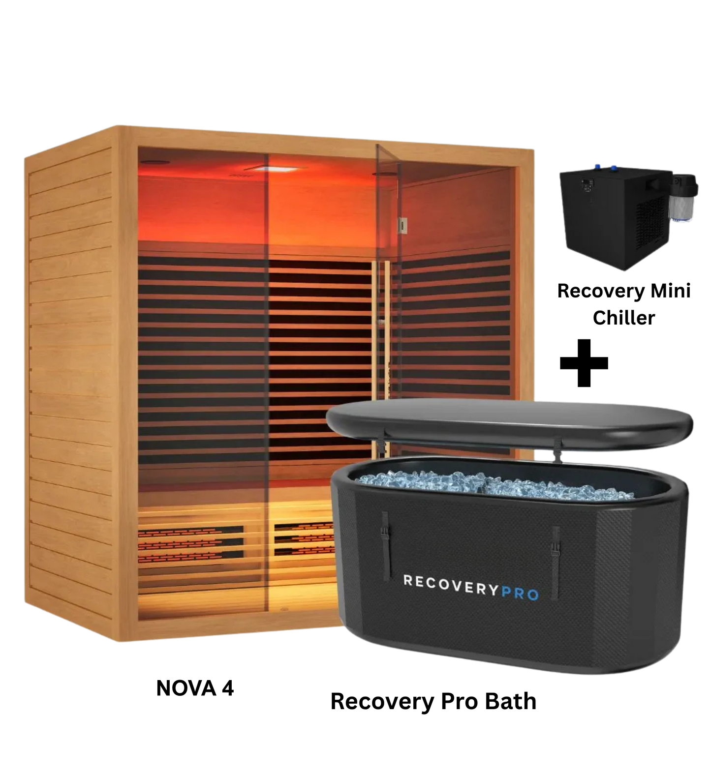 RECOVERY NOVA 4 PERSON INFRARED SAUNA