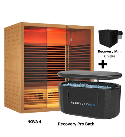 RECOVERY NOVA 4 PERSON INFRARED SAUNA