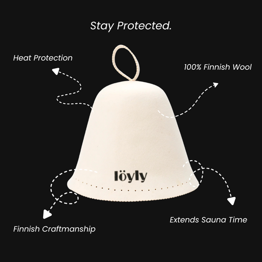 FINNISH WOOL SAUNA HAT