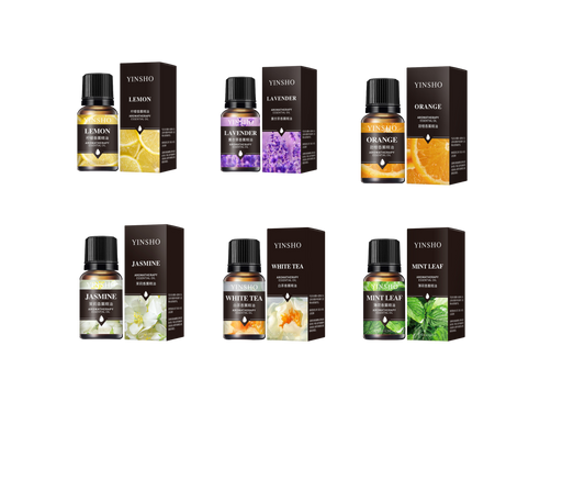 6x 10ml  Essential Oils