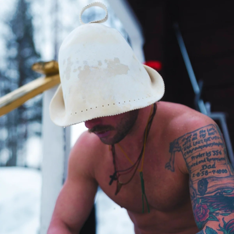 FINNISH WOOL SAUNA HAT