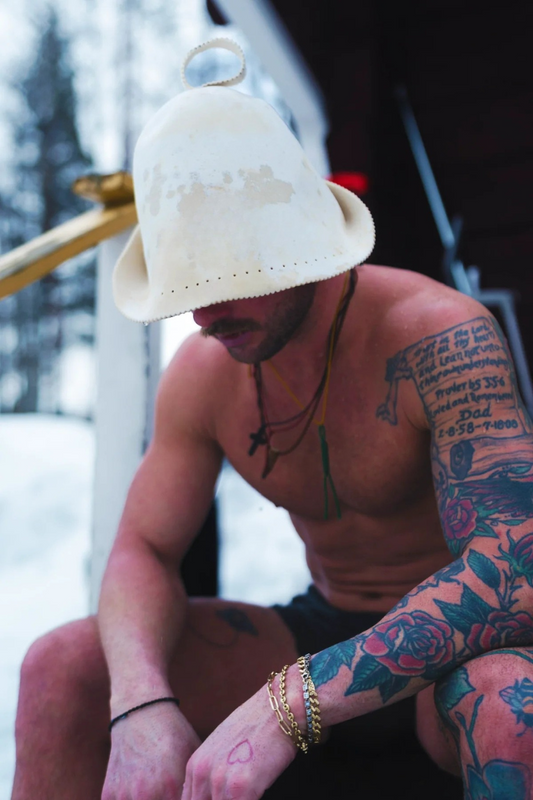 FINNISH WOOL SAUNA HAT