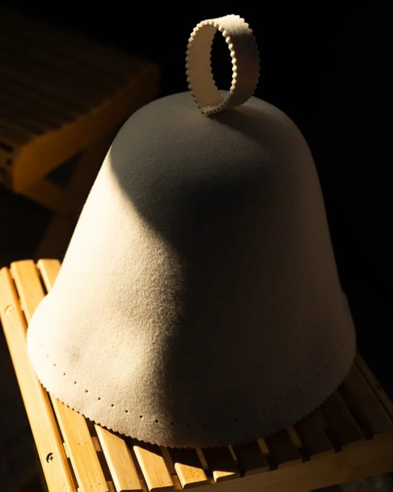 FINNISH WOOL SAUNA HAT