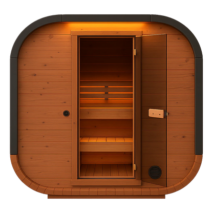 RECOVERY SAUNA CUBE -3-4 PERSON OUTDOOR SAUNA