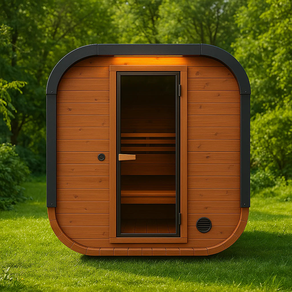 RECOVERY SAUNA CUBE -3-4 PERSON OUTDOOR SAUNA
